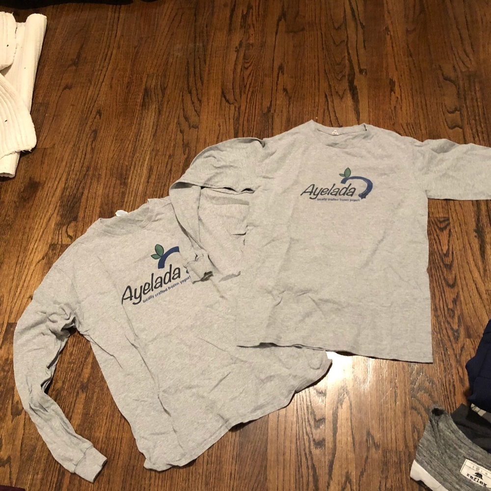 Four T shirts